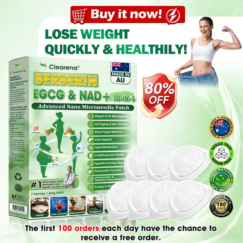 𝐂𝐥𝐞𝐚𝐫𝐞𝐧𝐚®🧑‍⚕️🏆  𝘽𝙚𝙧𝙗𝙚𝙧𝒊𝒏𝒆 ·  𝙀𝙂𝘾𝙂× 𝐍𝐴𝑫+  10-𝐢𝐧-1 𝑨𝒅𝒗𝒂𝒏𝒄𝐞𝐝 𝑵𝒂𝙣𝙤 𝑴𝒊𝒄𝒓𝒐𝒏𝒆𝒆𝗱𝗹𝗲 𝐏𝐚𝒕𝗰𝗵 🇦🇺 ( 𝑱𝒖𝒔𝒕 𝒐𝒏𝒄𝒆 𝒂 𝒅𝒂𝒚, 𝒗𝒊𝒔𝒊𝒃𝒍𝒆 𝒄𝒉𝒂𝒏𝒈𝒆𝒔 𝒊𝒏 7 𝒅𝒂𝒚𝒔) 💪 𝑭𝒐𝒓 𝒐𝒃𝒆𝒔𝒊𝒕𝒚, 𝒍𝒐𝒐𝒔𝒆 𝒔𝒌𝒊𝒏, 𝒅𝒊𝒂𝒃𝒆𝒕𝒆𝒔, 𝒔𝒍𝒆𝒆𝒑 𝒂𝒑𝒏𝒆𝒂, 𝒋𝒐𝒊𝒏𝒕 𝒊𝒔𝒔𝒖𝒆𝒔, 𝒂𝒏𝒅 𝒎𝒐𝒓𝒆