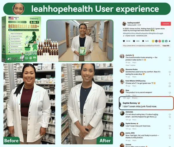 🧑‍⚕️ 𝐂𝐥𝐞𝐚𝐫𝐞𝐧𝐚® Moringa · Bee Venom · Berberine × NAD+ Eight-in-one 10× Ultra-Concentrated Herbal Essence Foot Soak — 𝐎𝐧𝐜𝐞 𝐃𝐚𝐢𝐥𝐲, 𝐕𝐢𝐬𝐢𝐛𝐥𝐞 𝐑𝐞𝐬𝐮𝐥𝐭𝐬 𝐢𝐧 𝟕 𝐃𝐚𝐲𝐬